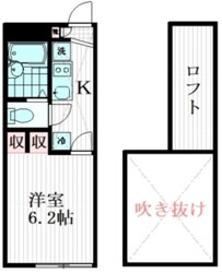 ヴァンテアンⅡの物件間取画像